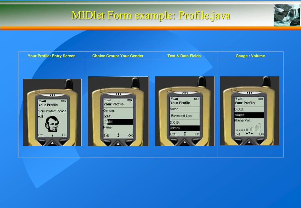 PPT บทที่ 3 Java Wireless Toolkit (2) PowerPoint Presentation ID