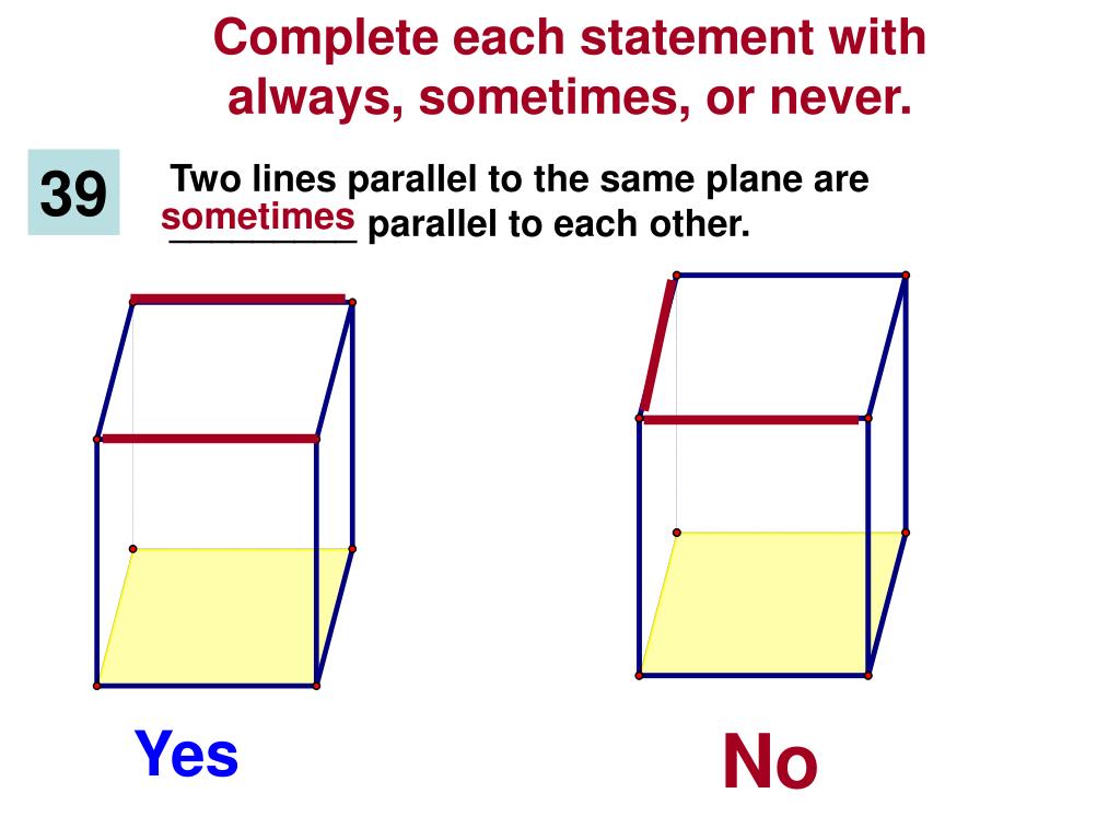 PPT Parallel Lines and Planes PowerPoint Presentation, free download
