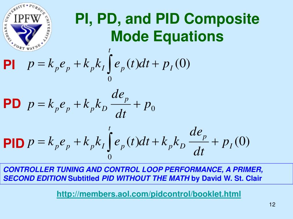 PPT Proportional Integral Differential (PID) Control PowerPoint