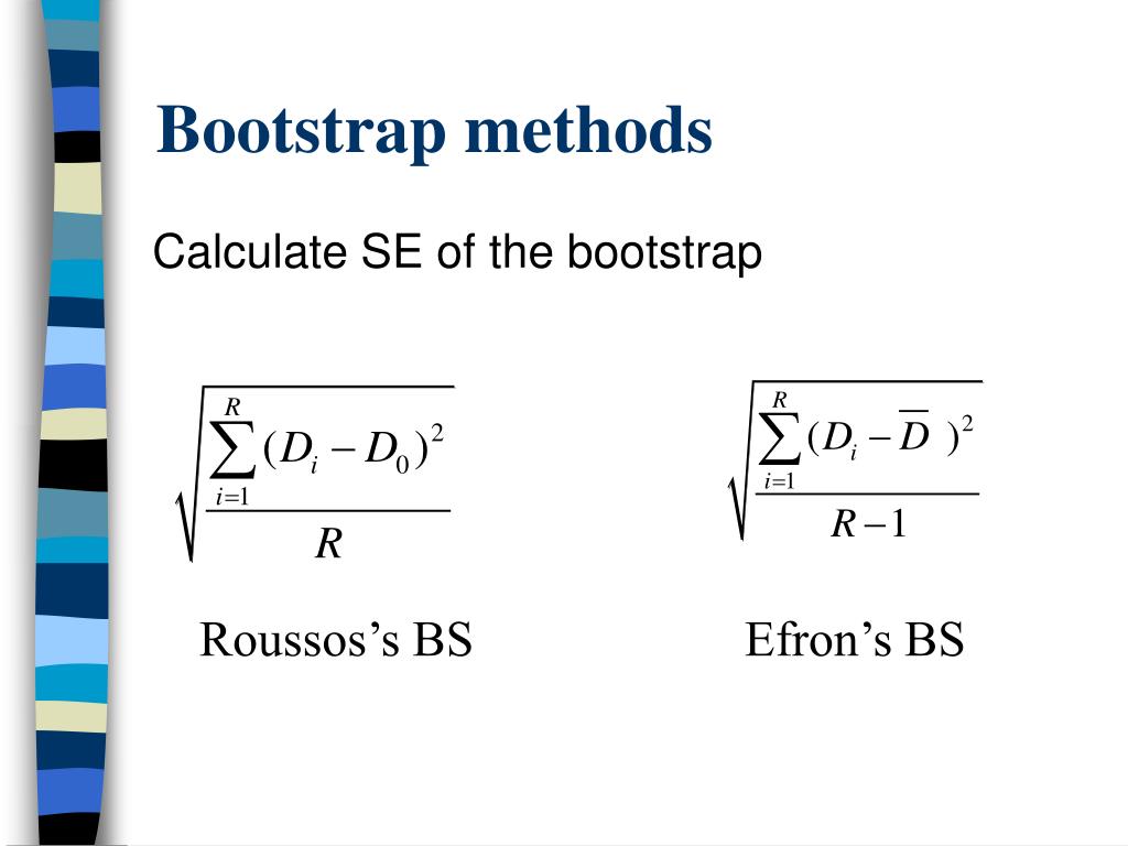 PPT Bootstrapbased standard error for DETECT PowerPoint Presentation