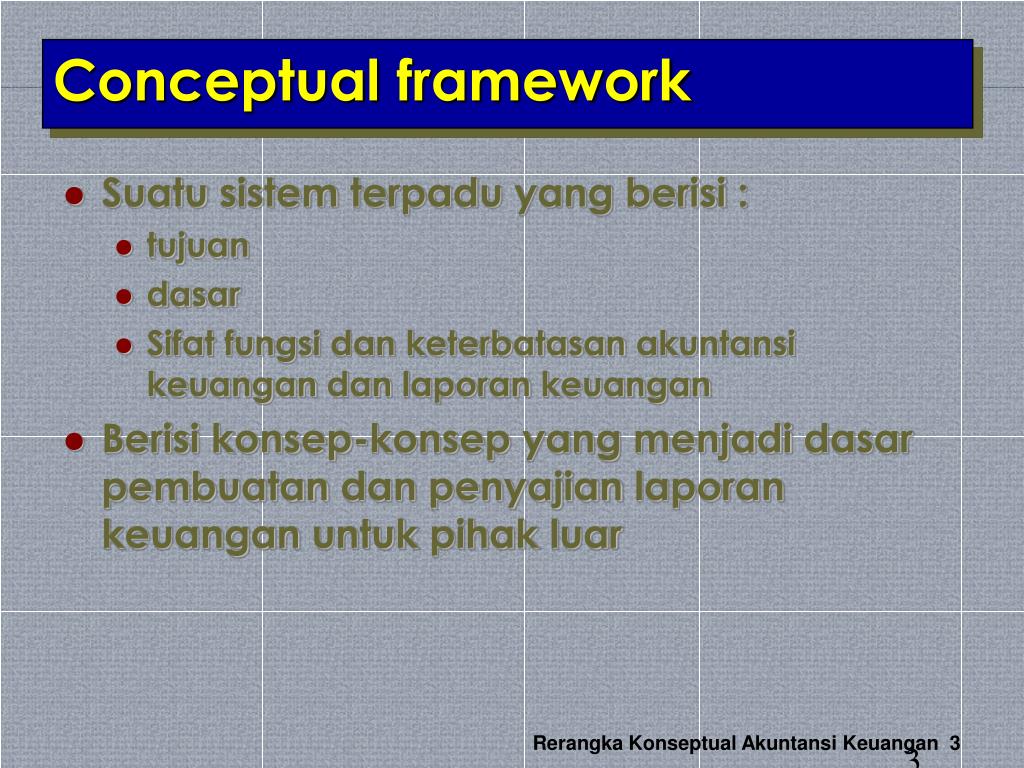 PPT Rerangka Konseptual Standar Akuntansi PowerPoint Presentation
