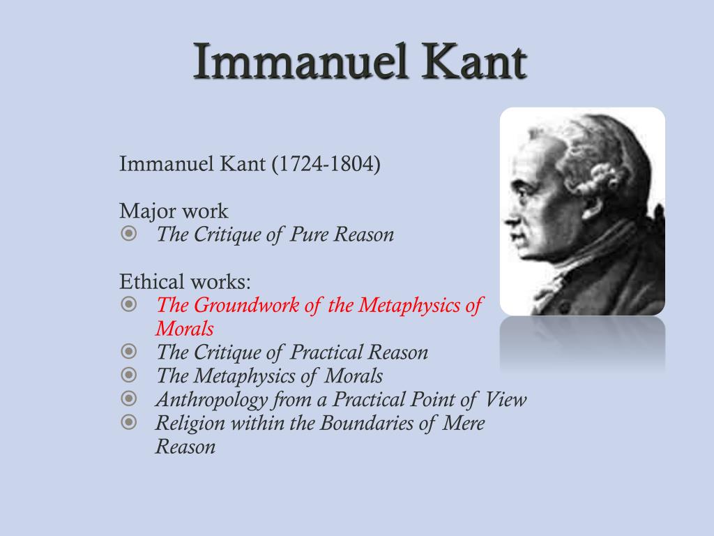 PPT Kant’s Deontology PowerPoint Presentation, free download ID3759934
