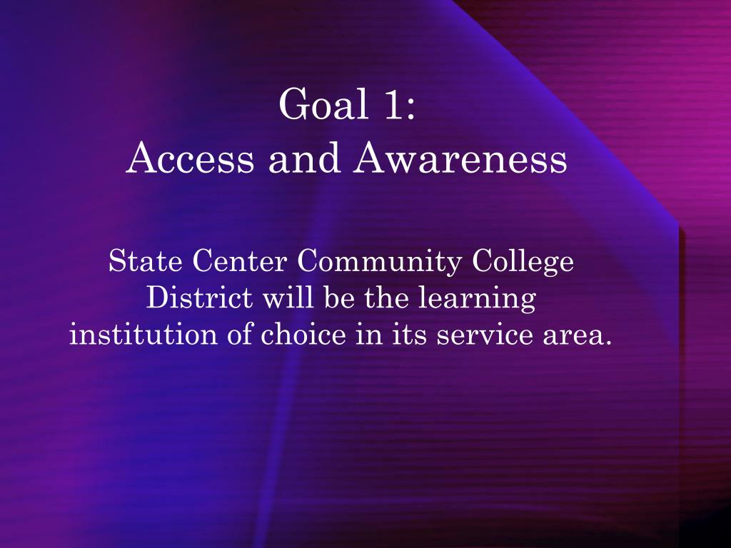 PPT State Center Community College District PowerPoint Presentation