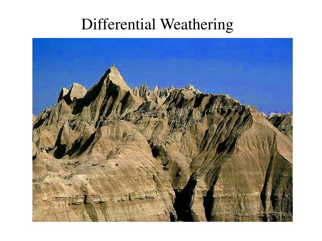 PPT Weathering and Erosion Formation of Sedimentary Rocks PowerPoint