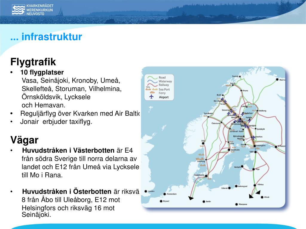 PPT Bosatt i Korsholm, Finland Nytillträdd direktör för Kvarkenrådet
