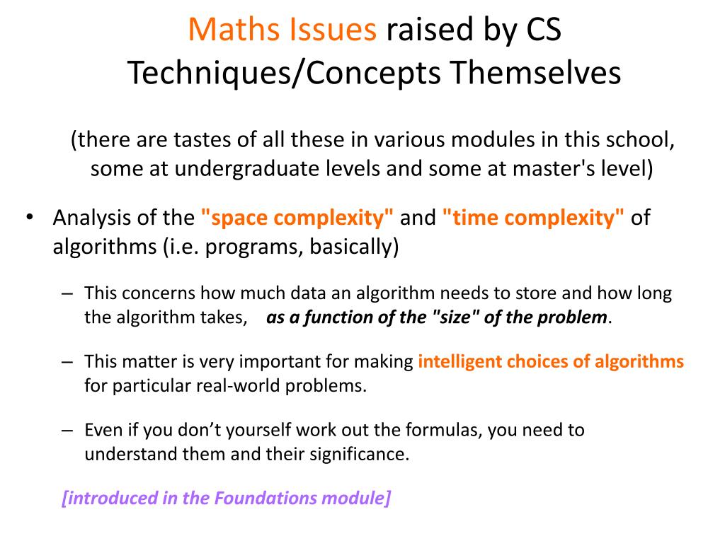 PPT Relevance of Maths for CS PowerPoint Presentation, free download