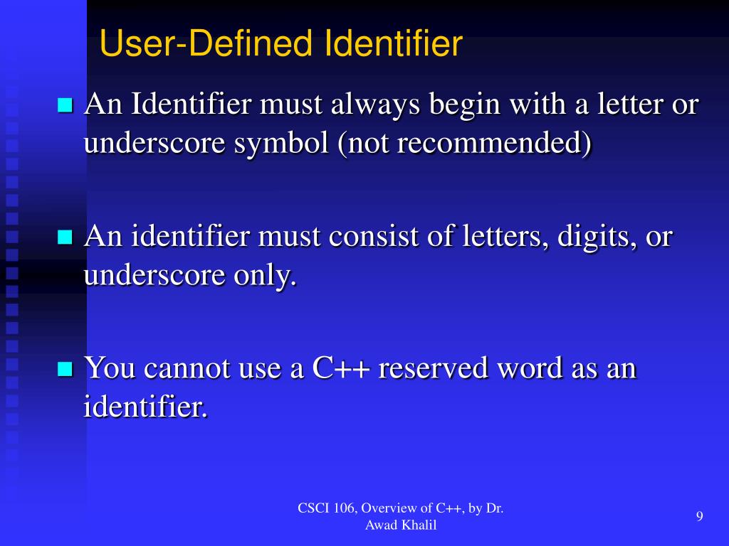 PPT Overview of C++ PowerPoint Presentation, free download ID3764700