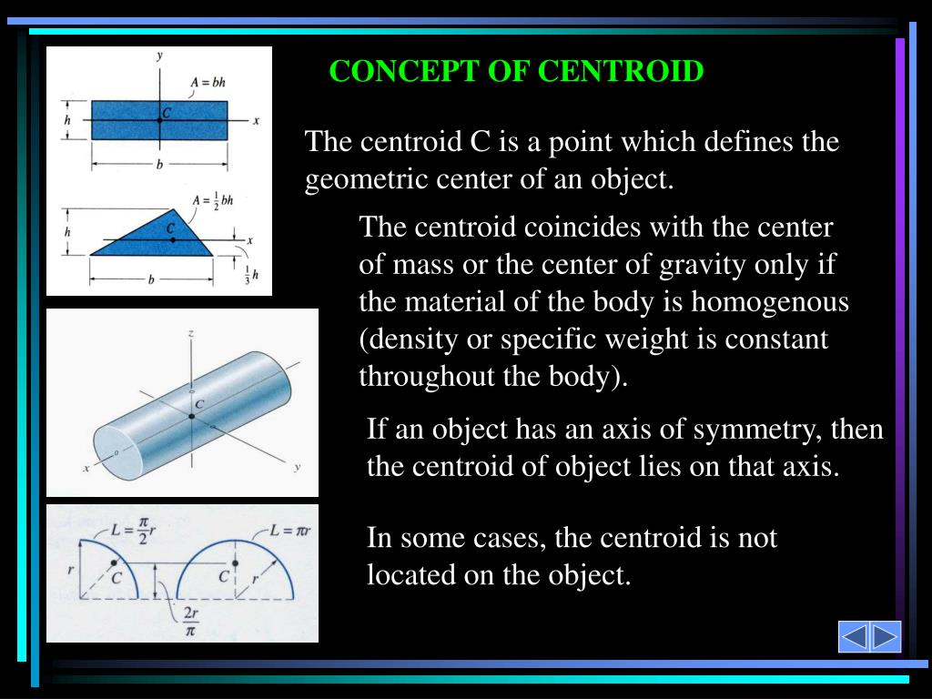 PPT CENTER OF GRAVITY AND CENTROID (Chapter 9) PowerPoint