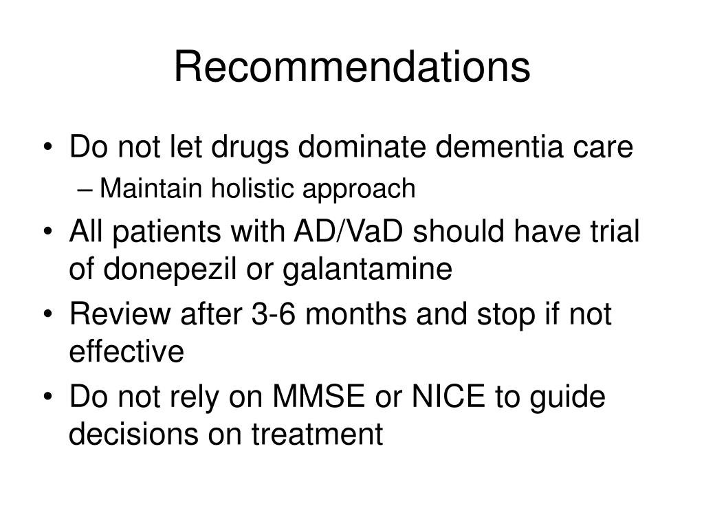 PPT Current Treatments for Dementia and Future Prospects PowerPoint