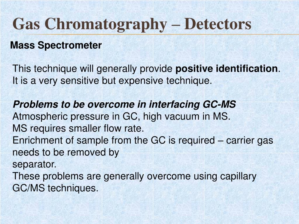PPT Gas Chromatography PowerPoint Presentation, free download ID