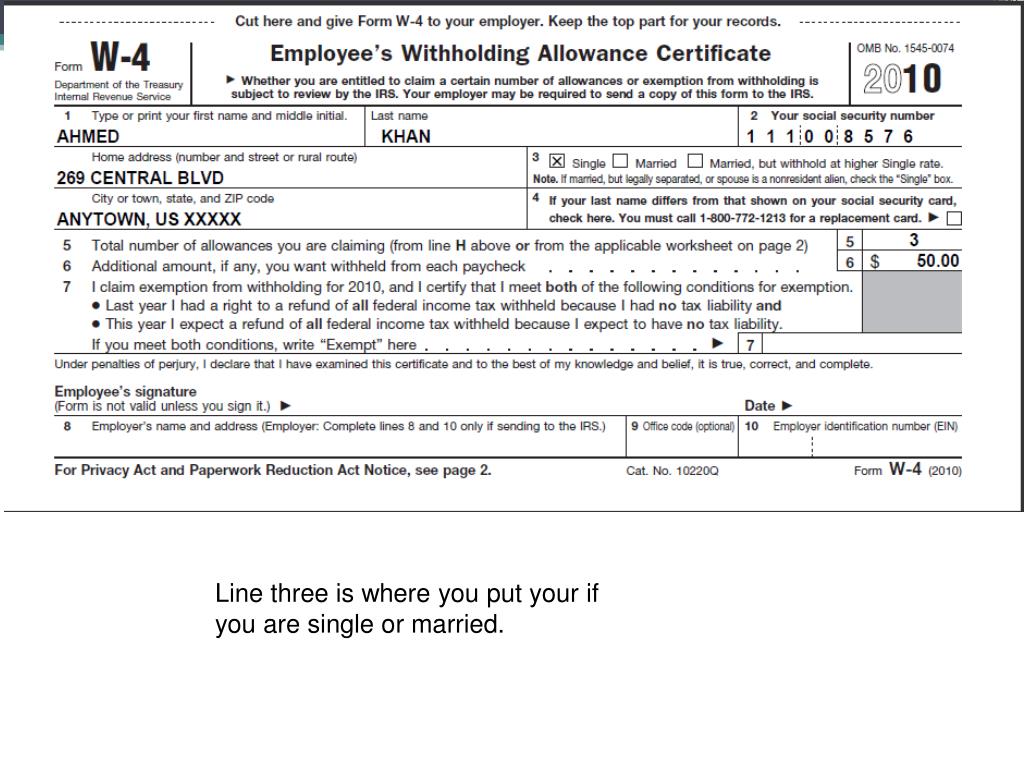 PPT - How to fill out a W-4 form PowerPoint Presentation, free download