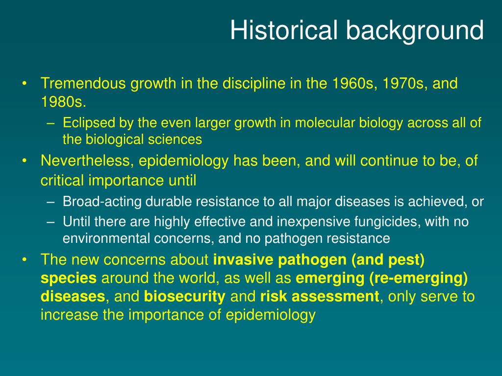 PPT 9 th International on Plant Disease Epidemiology