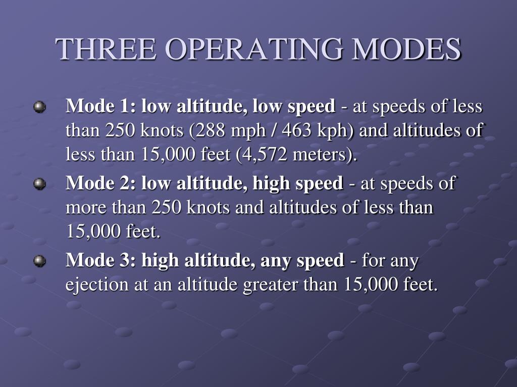 PPT EJECTION SEAT PowerPoint Presentation, free download ID3767562