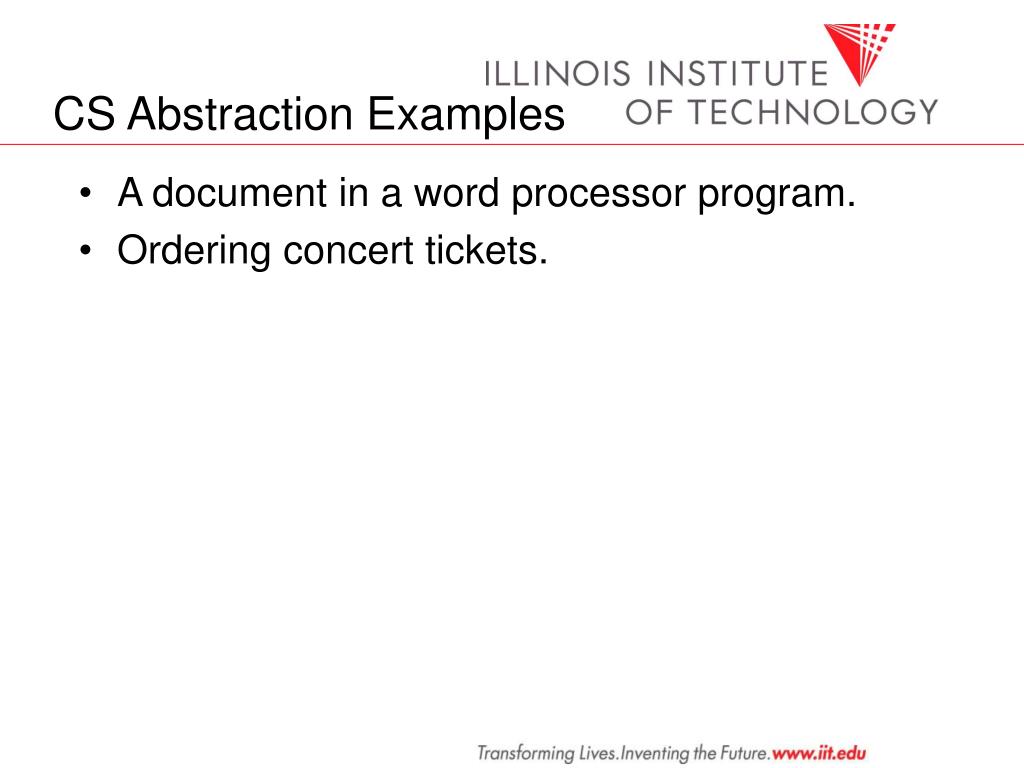 PPT Abstraction in Computer Science PowerPoint Presentation, free