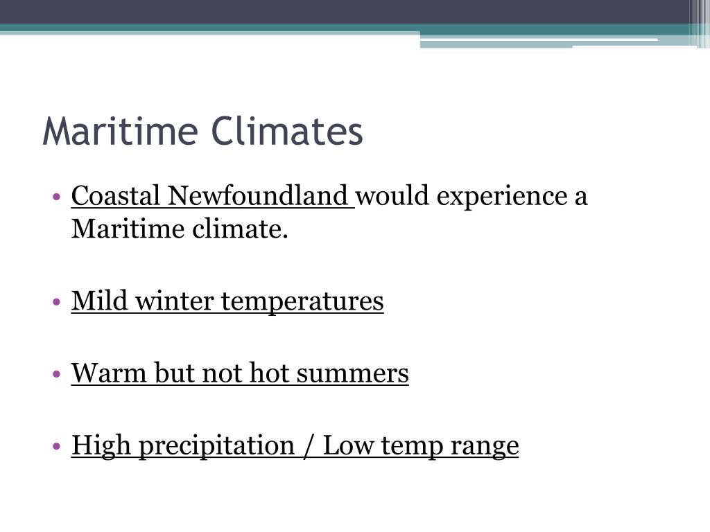 PPT Continentality & Climate PowerPoint Presentation, free download