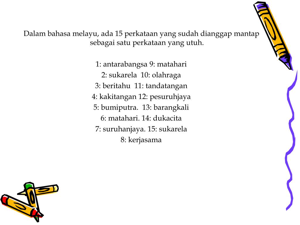 PPT Kata Majmuk PowerPoint Presentation, free download