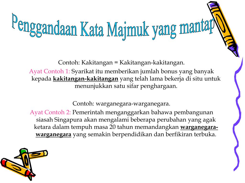 PPT Kata Majmuk PowerPoint Presentation, free download ID3772882