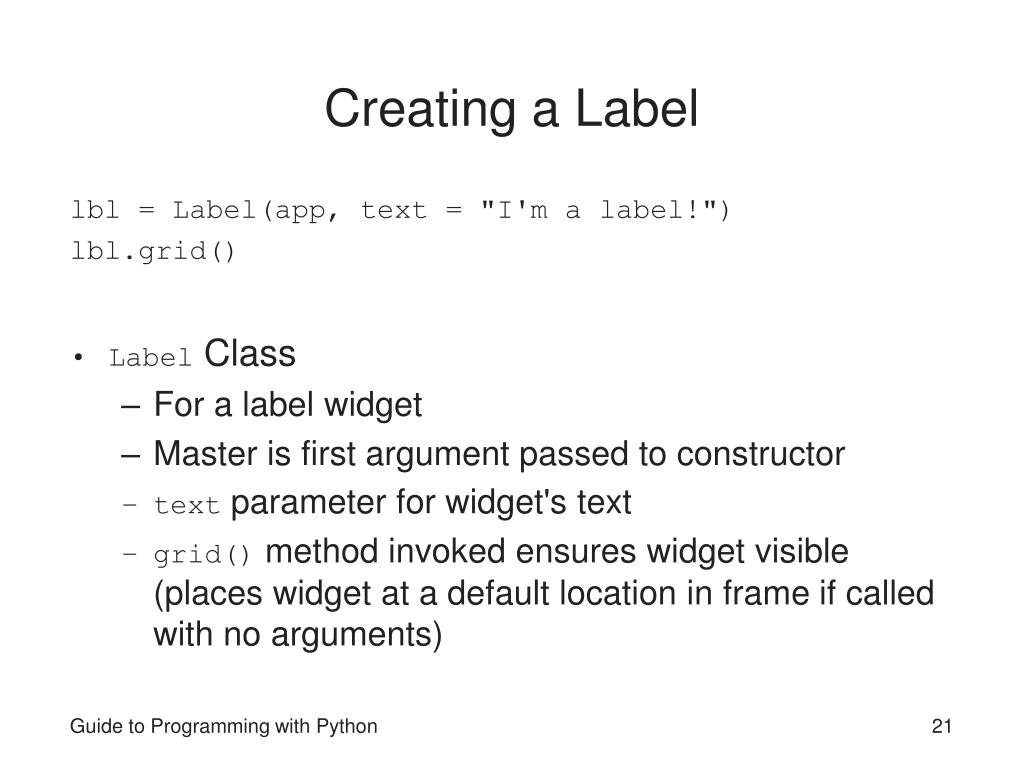 PPT Guide to Programming with Python PowerPoint Presentation, free