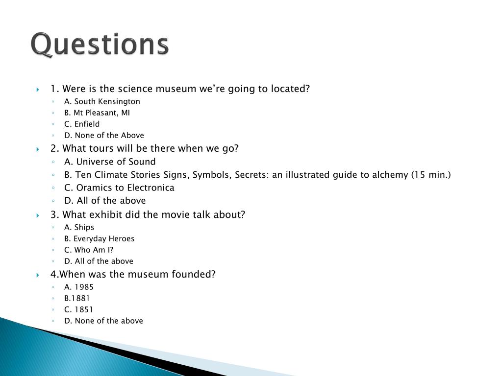 PPT London Science Museum PowerPoint Presentation, free download ID