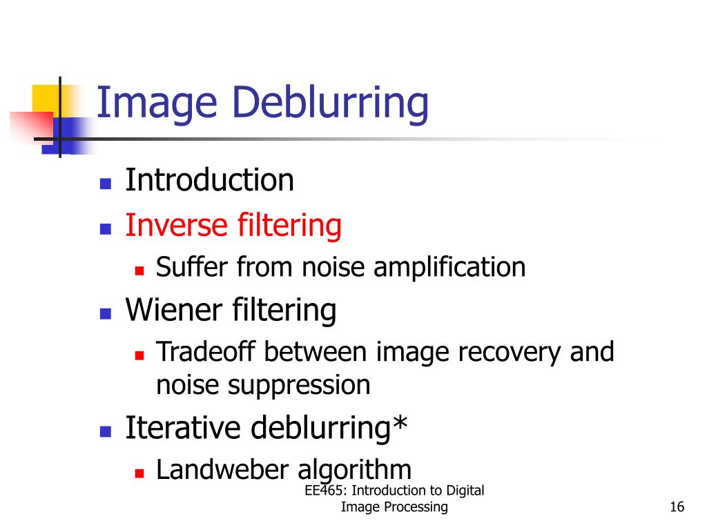 ⛔ Image deblurring. Applied Sciences. 20221004