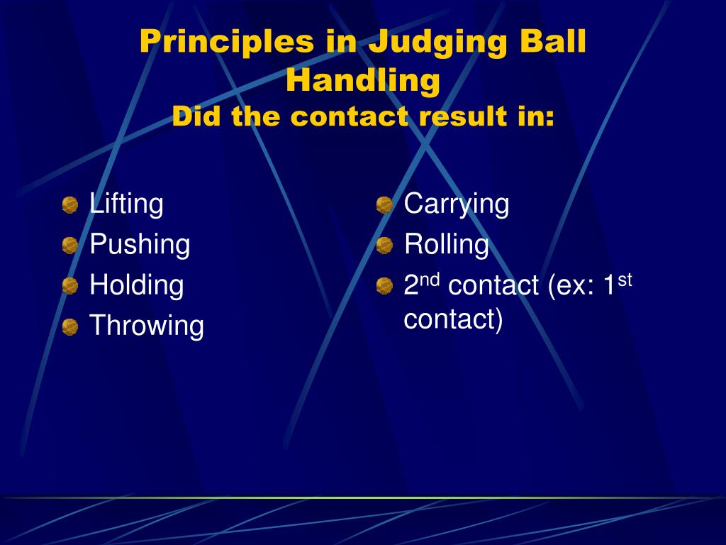 PPT VOLLEYBALL BALL HANDLING PowerPoint Presentation, free download ID3776467