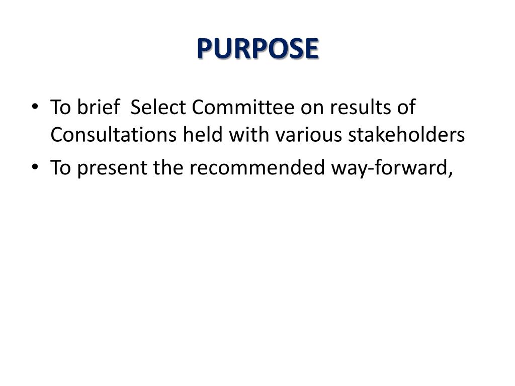 PPT Update on Proposed Special Dispensation Model PowerPoint