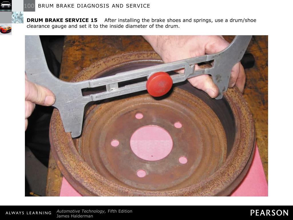 PPT DRUM BRAKE DIAGNOSIS AND SERVICE PowerPoint Presentation, free