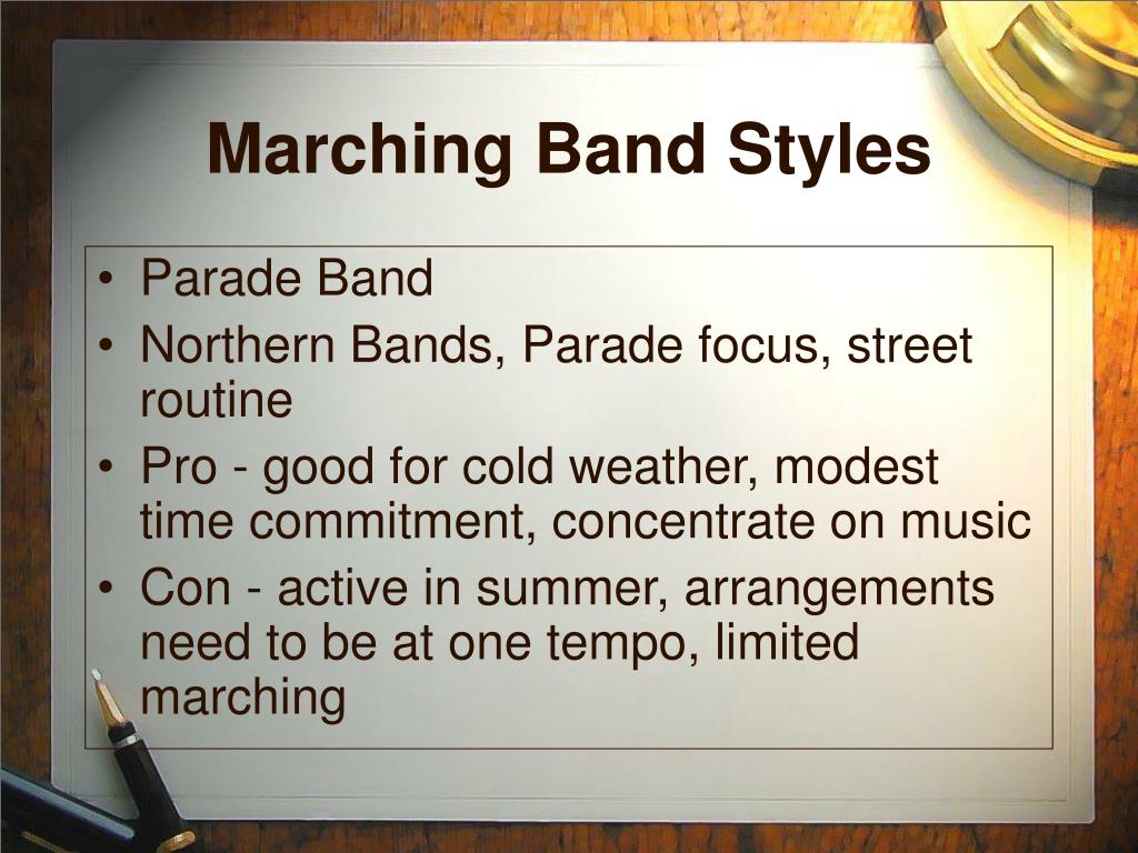 PPT Marching Band Tech Day 3 PowerPoint Presentation, free download
