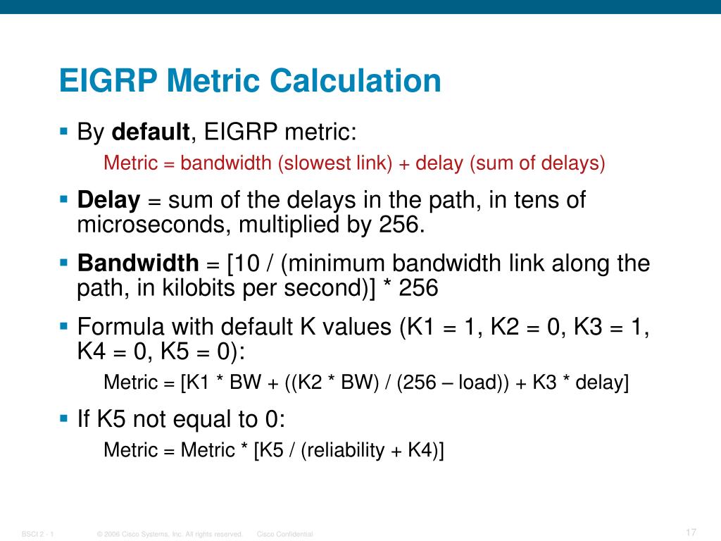 PPT Configuring EIGRP PowerPoint Presentation, free