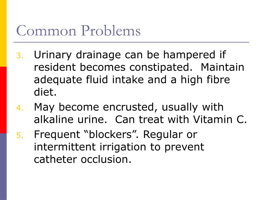 PPT Urinary Incontinence Changing Suprapubic Catheters PowerPoint