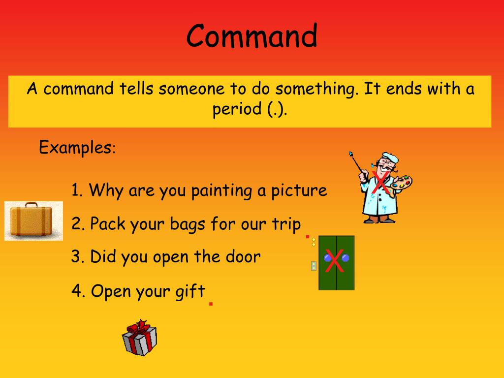 PPT Four Kinds of Sentences PowerPoint Presentation, free download