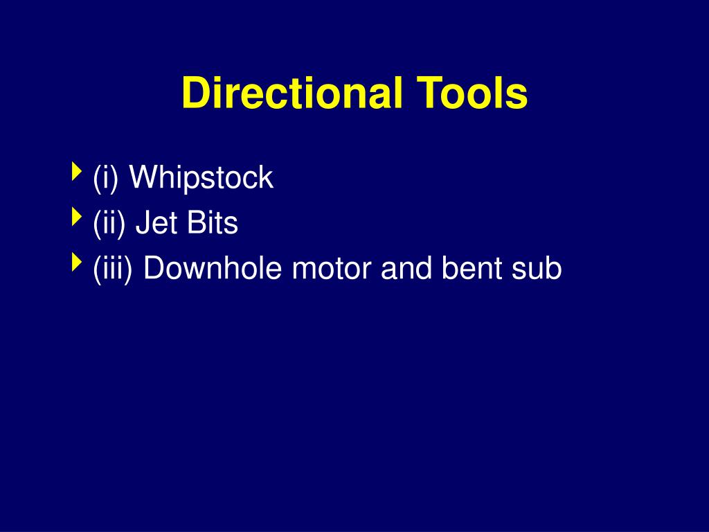 PPT Petroleum Engineering 406 Lesson 18 Directional Drilling