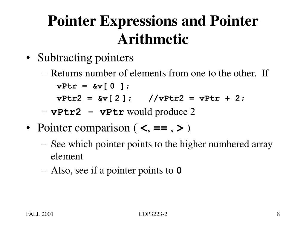 PPT Arrays and Pointers PowerPoint Presentation, free download ID