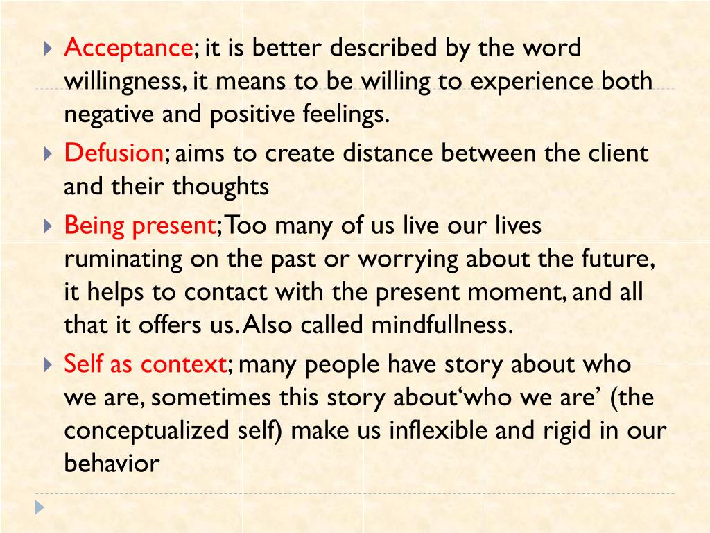 PPT Social phobia & acceptance and commitment therapy (ACT