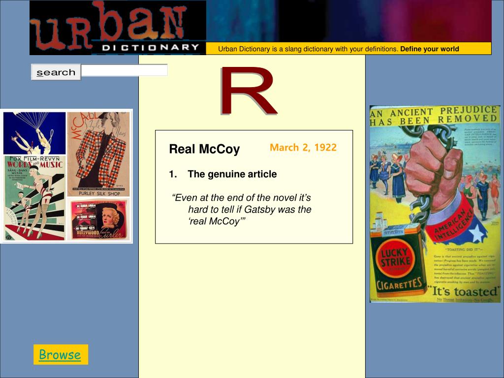 PPT Urban Dictionary is a slang dictionary with your definitions