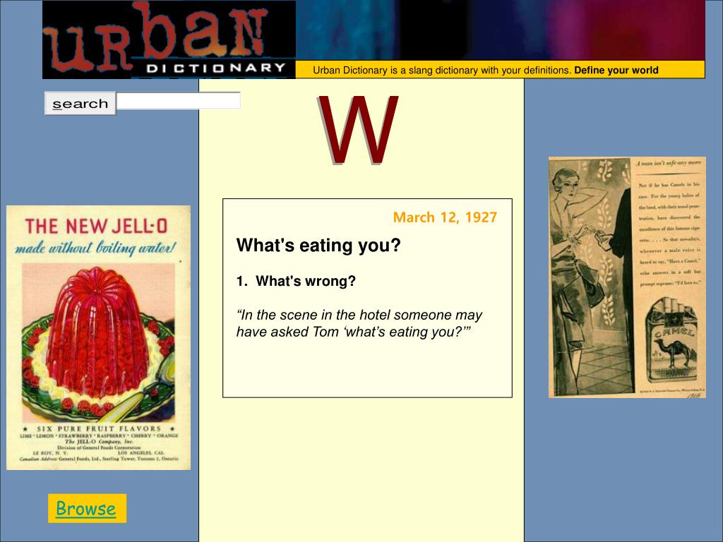 PPT Urban Dictionary is a slang dictionary with your definitions