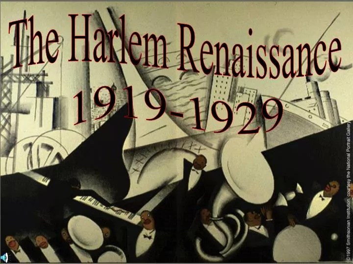 PPT The Harlem Renaissance PowerPoint Presentation, free download