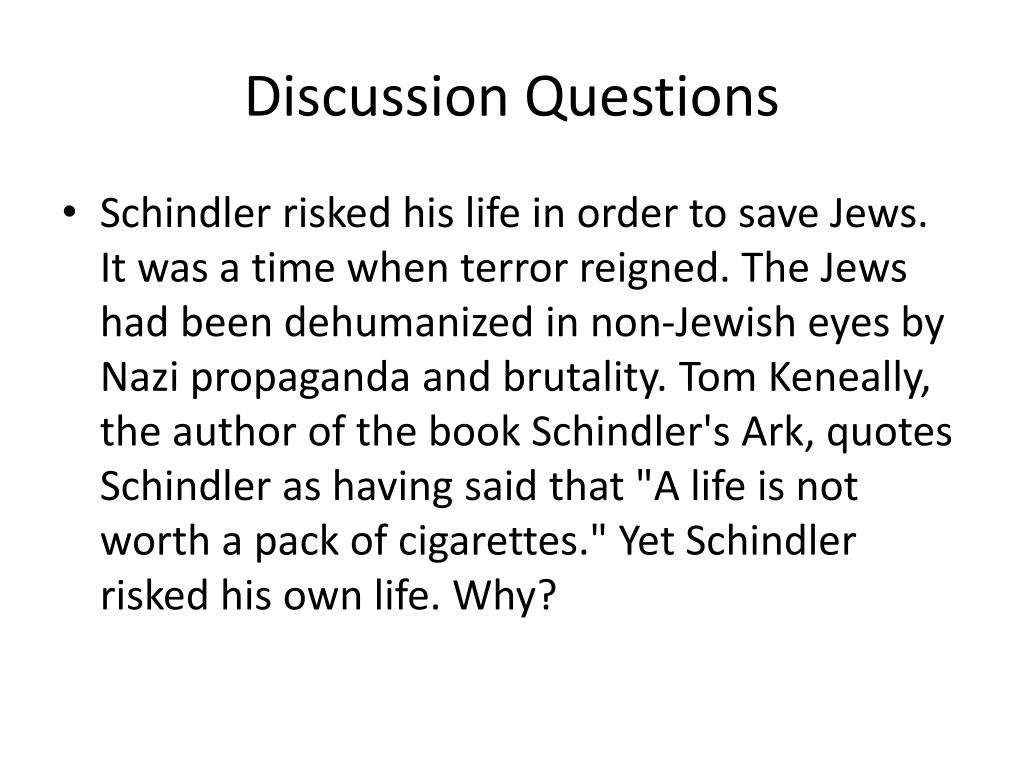PPT Schindler’s List PowerPoint Presentation, free download ID3790133