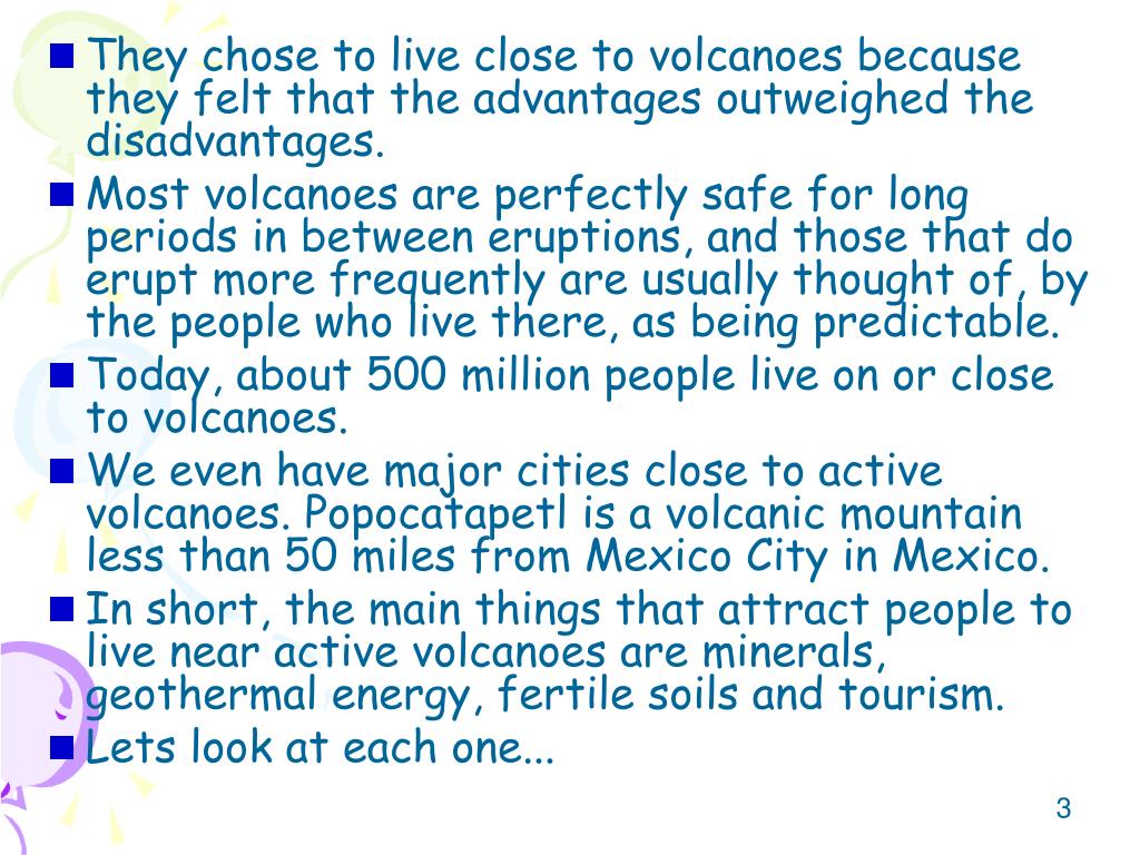 PPT What is like living near a volcano? PowerPoint Presentation, free