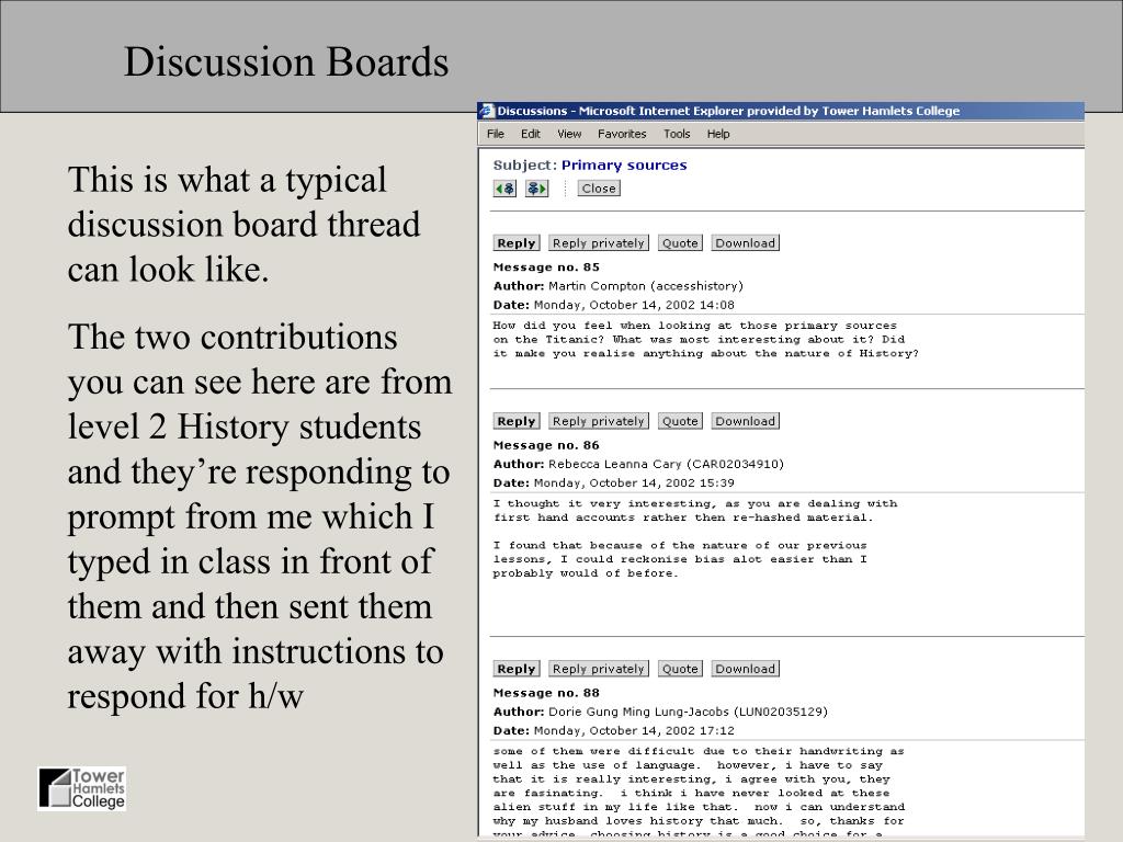 PPT Communication tools and online assessment PowerPoint Presentation