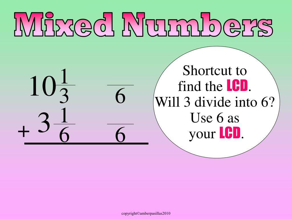 PPT - With Mixed Numbers PowerPoint Presentation, free download - ID