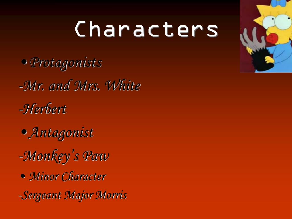 PPT The Monkey’s Paw by W.W.Jacobs PowerPoint Presentation, free