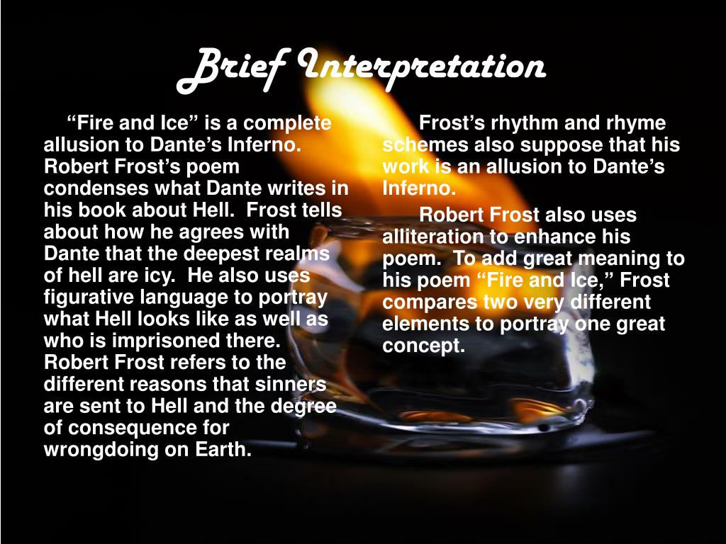 PPT Fire and Ice PowerPoint Presentation, free download ID3798478