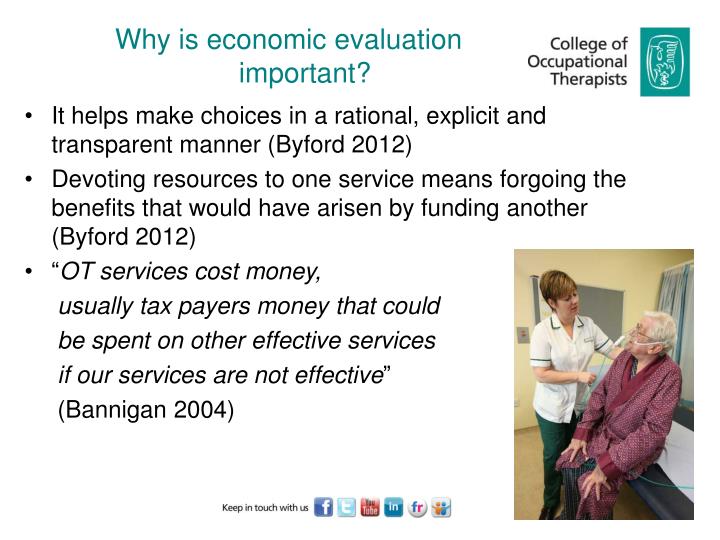 PPT OTs need to grasp economic evaluation in health and