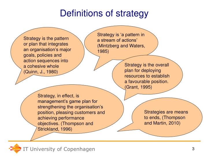 PPT Introducing Strategy and Strategic Management Bent Steenholt