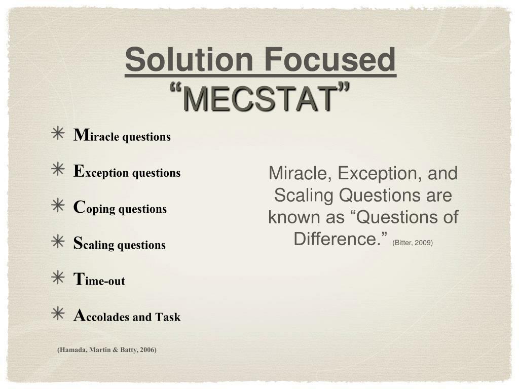 PPT Solution focused Therapy PowerPoint Presentation, free download