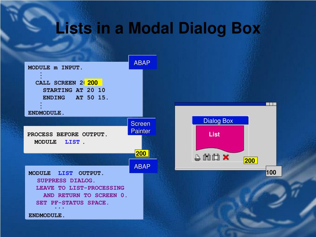 PPT - ABAP/4 程序员之路 —— 第 4 天 PowerPoint Presentation, free download -  ID:3807949