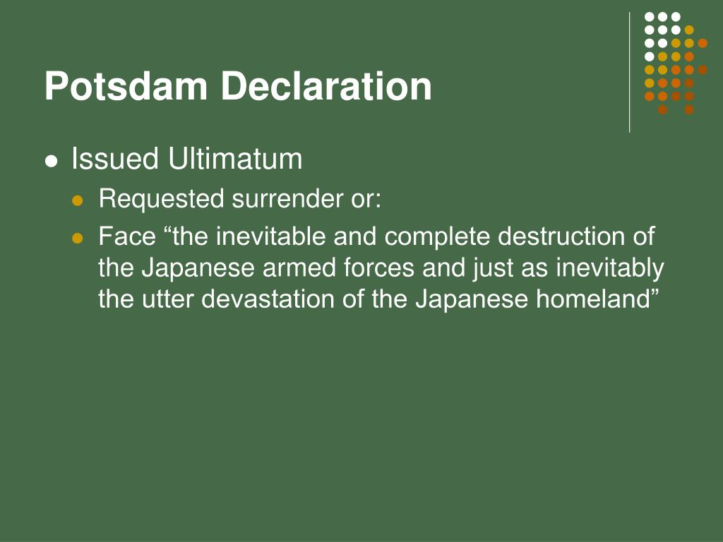 PPT The End of the War PowerPoint Presentation, free download ID