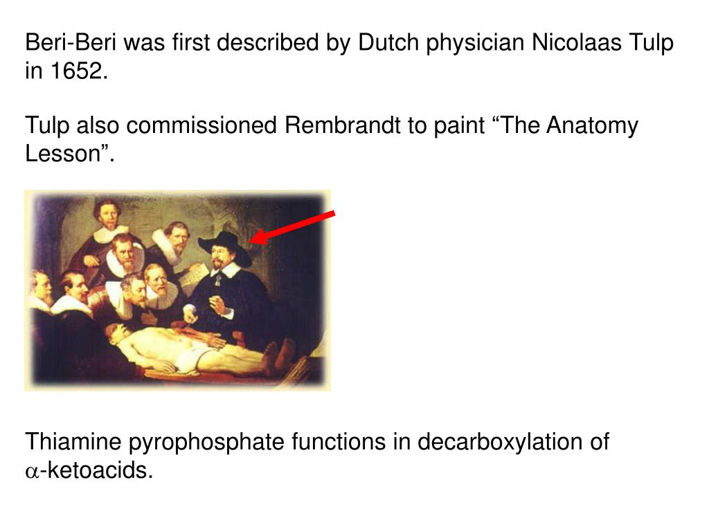 PPT Thiamine was the 1 st vitamin ( vit al amin e) ever discovered