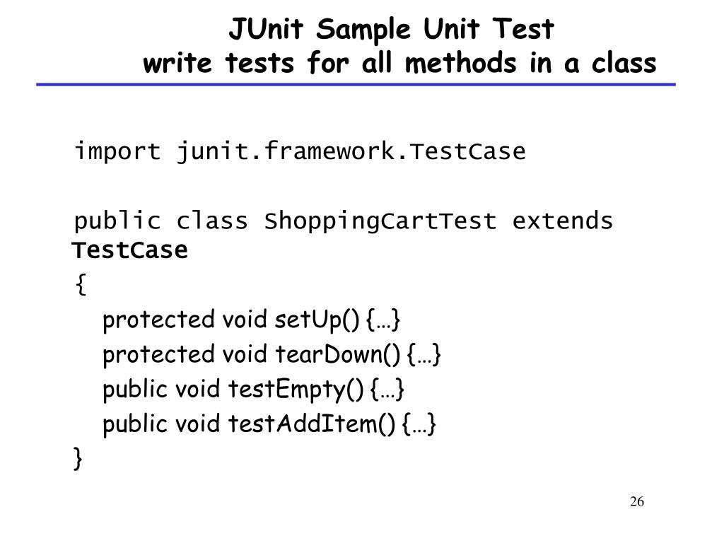 PPT CS115 Class 15 Testing PowerPoint Presentation, free download